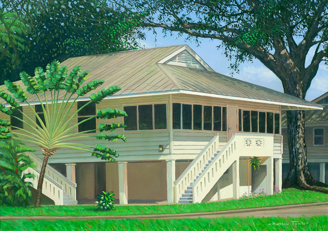 Old Canal Zone House" print – Panama Canal Trading Company