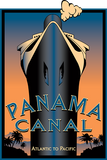 Ship in Canal Logo